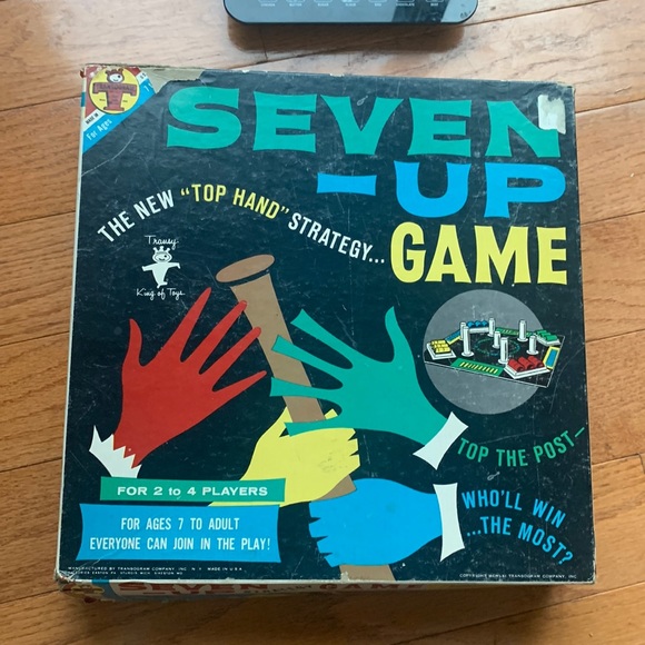 Seven - Up Game Vintage - Picture 1 of 6